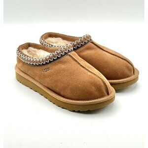 UGG Women's Sz 7 Tasman Slipper Chestnut Brown Shoes Style 5955 Worn Twice